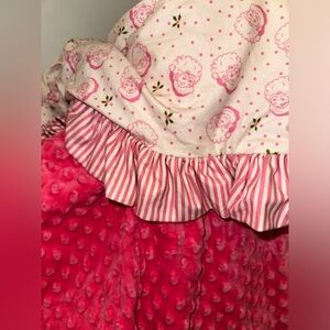 Cheeky plum Christmas blanket